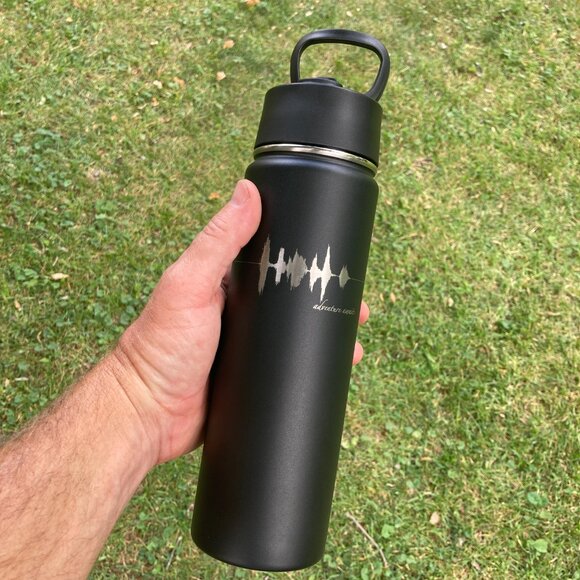 Adventure Awaits Soundwave 22oz Water Bottle - Picture 8 of 12